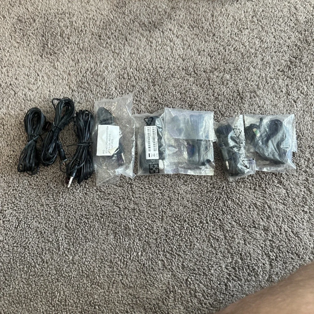 8 External Infrared (IR) Blaster Cables Lot + Extra Cords With One Or The Other